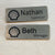 Shell name badge
