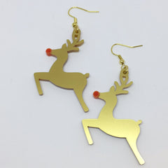 Reindeer earrings