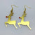 Reindeer earrings