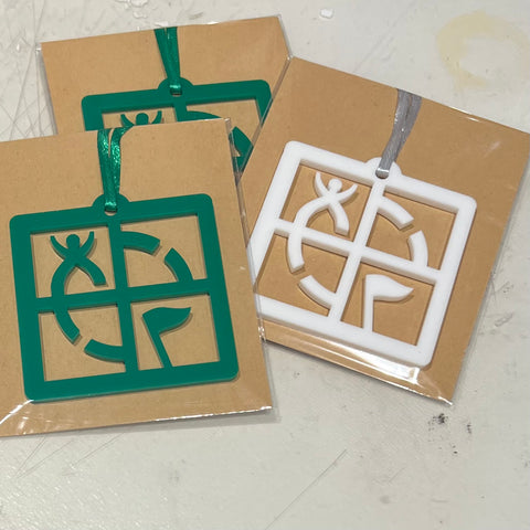 Geocaching tree decoration